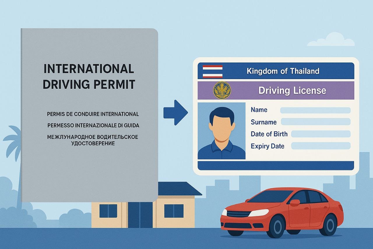 Exchange international license for Thai in 2025